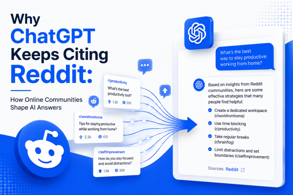 "Why ChatGPT Keeps Citing Reddit: